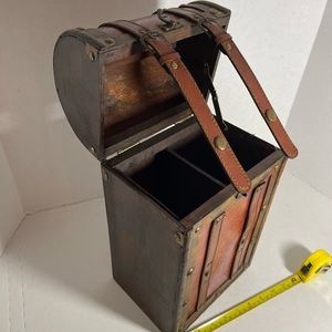 Wooden wine carrier/Home accent piece